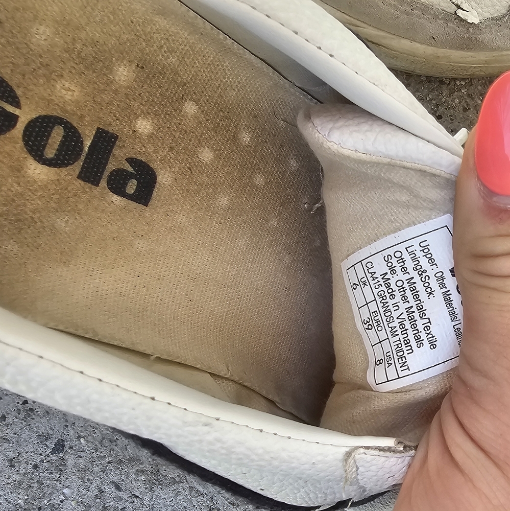 White and Black Sneakers